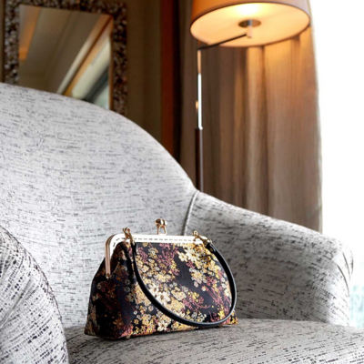 COCOONESE COOCOONESE Underarm Bag - Jasminoides(BK) 6