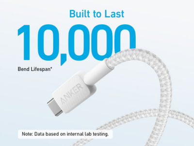Anker 322 PowerLine USB A to USB C Cable Braided Nylon Cable 3ft/0.9m USB 2.0 Fast Charging Cable 3