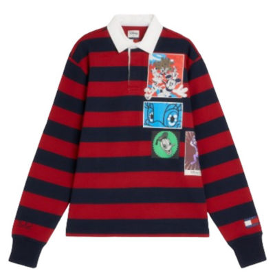 Buy Tommy Hilfiger X Disney Patch Relaxed Rugby Shirt Online in Singapore iShopChangi