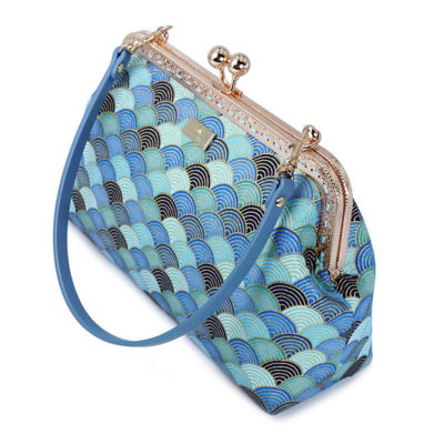 COCOONESE Underarm Bag - Sea Coin(BL) 4