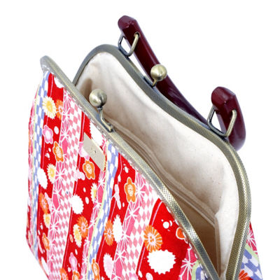 COCOONESE Clasp Handbag - Floral Lux 3