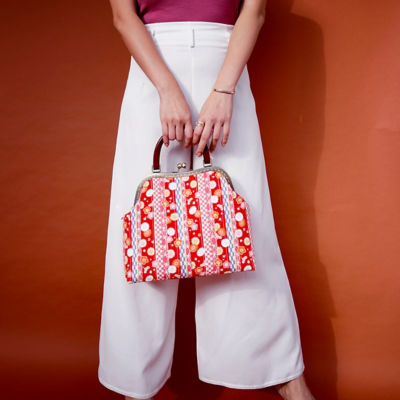 COCOONESE Clasp Handbag - Floral Lux 4