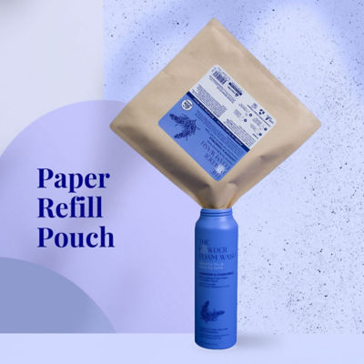 The Powder Shampoo Travel Twin Pack Mini Bottle - Relaxing Body Foam Wash Lavender & Chamomile 20g / 0.70oz 7
