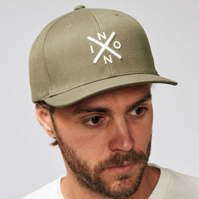 Nixon - Exchange Snapback Hat - Olive/Taupe 4