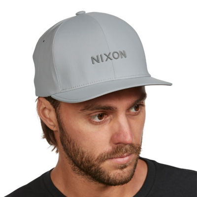 Nixon - Delta FlexFit Hat - Silver 5