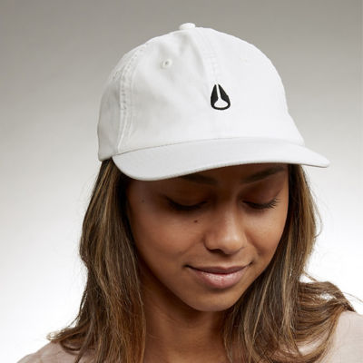 Nixon - Agent Strapback Hat - White/Black 4
