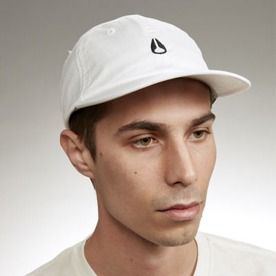 Nixon - Agent Strapback Hat - White/Black 5