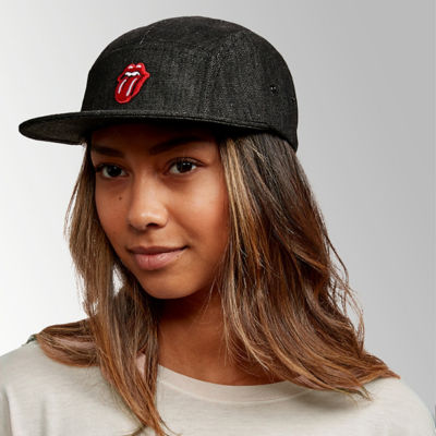 Nixon - Rolling Stones Strapback Hat - Black 4
