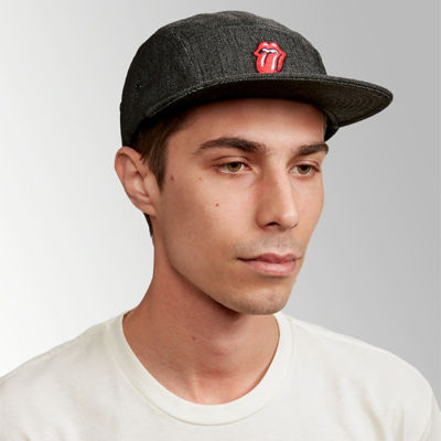 Nixon - Rolling Stones Strapback Hat - Black 5