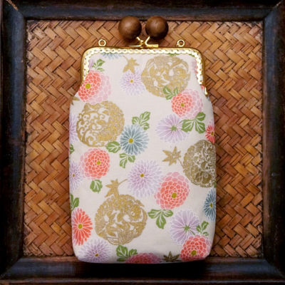 COCOONESE Cell Phone Purse - Goldfish & Flowers (BG) 4