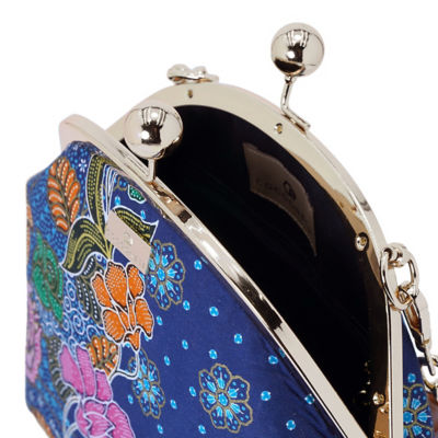COCOONESE Acrylic Chain Handle Clasp Sling Bag - Kawa(NV) 3