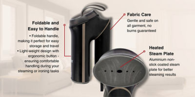 JOGEN GS 4102 Handheld Garment Steamer 800W 7