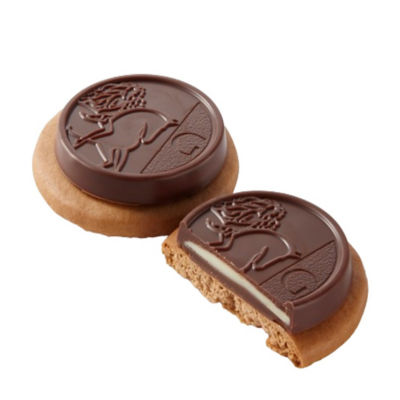 Buy GODIVA Dark Chocolate with Vanilla Filling Biscuits 12pcs Online in ...