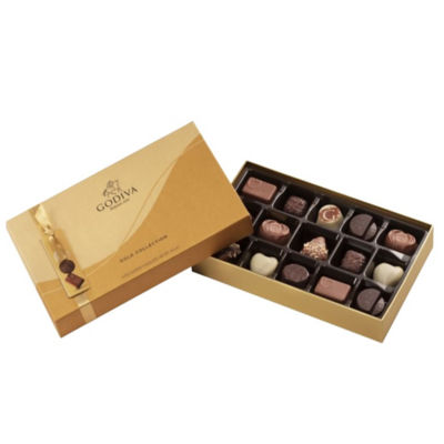 Buy GODIVA Gold Collection Chocolate Gift Box (15 pieces) Online in ...