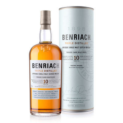 BENRIACH TRIPLE DISTILLED T6 GTR 43% 1000ML
