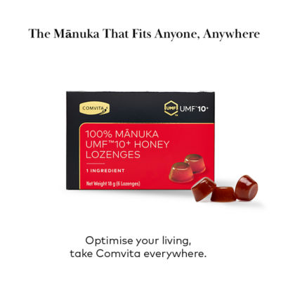 COMVITA 100% Manuka UMF™10+ Lozenges, 6s 8