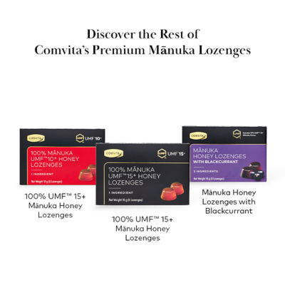 COMVITA 100% Manuka UMF™ 15+ Lozenges, 6s 9