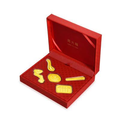 Buy CHOW TAI FOOK 999.9 Pure Gold Ornament - Ruyi and Abacus