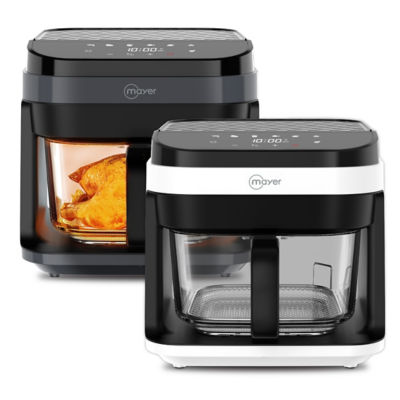 Mayer 5.5L Digital Glass Air Fryer MMGAF539D-WE / MMGAF539D-DG - White / Dark Grey 4