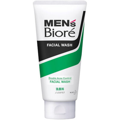 Biore Men's Double Acne Control Facial Wash 130g 1