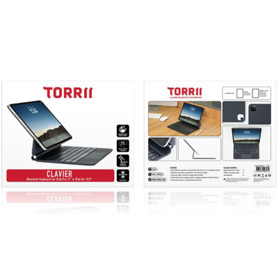 Torrii Clavier 蓝牙键盘，适用于 iPad Pro 11 英寸和 iPad Air 10.9 英寸 5