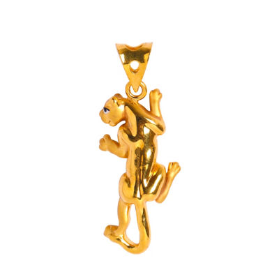 Luvenus 22K Gold Panther Pendant 1