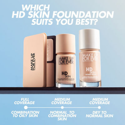 MAKE UP FOR EVER HD Skin Hydra Glow Foundation 8