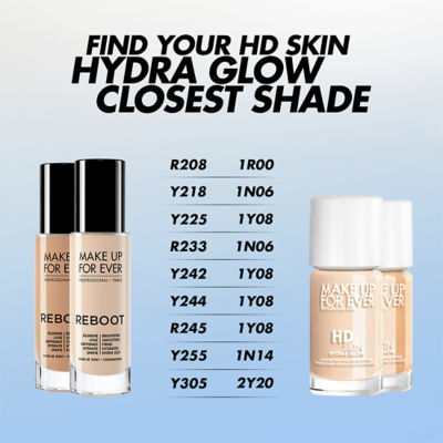 MAKE UP FOR EVER HD Skin Hydra Glow Foundation 9