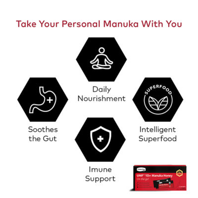 COMVITA UMF 10+ Manuka Honey 12 Sachets (12x10g) 3