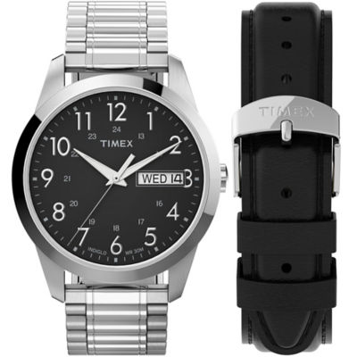 Buy Timex Easy Reader Box 35mm Silver/Black (TWG027900) Online