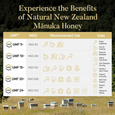 MANUKA SOUTH [Bundle of 2] Manuka South Manuka Honey UMF5+ 500g 6
