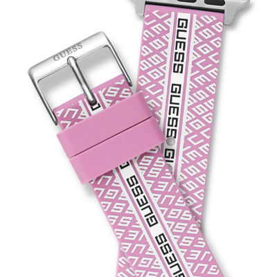 Guess Band 38-40 mm - Pink Logo Sili (CS2012S2) 2