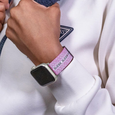 Guess Band 38-40 mm - Pink Logo Sili (CS2012S2) 3