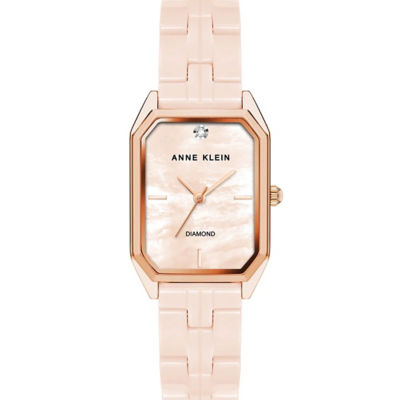 Anne klein pink ceramic watch sale