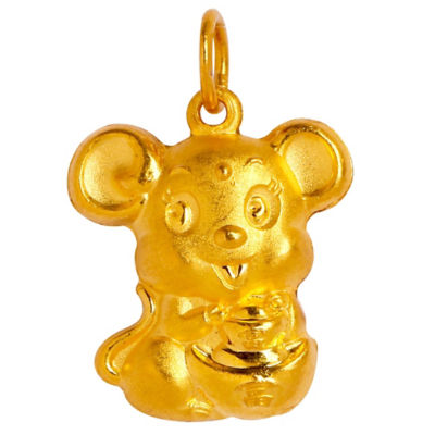 Luvenus 24K Gold Lucky Charm Pendant 1
