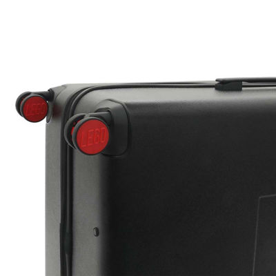 LEGO® Signature Brick 2x2 Trolley Double Wheels (Large) Black/Bright Red 5