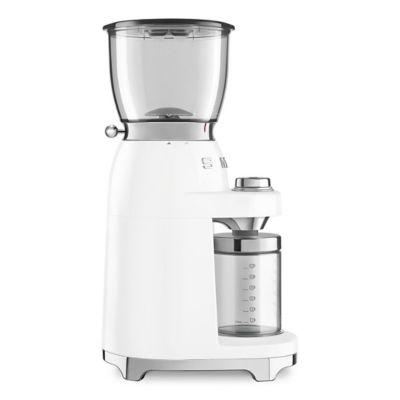 SMEG CGF01WHUK Coffee Grinder - White 3