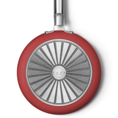 SMEG CKFF2601RDM Frying Pan 26cm - Red 3