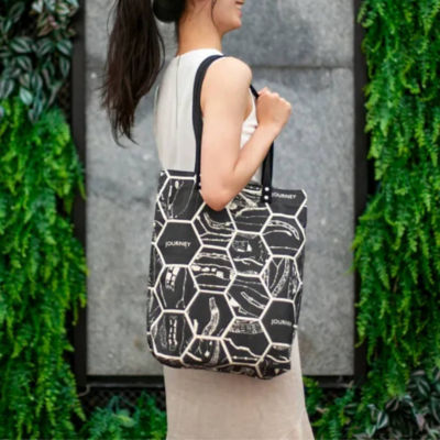 JOURNEY A NEW BEGINNING COLLECTION - SOFT CANVAS TOTE BAG 3