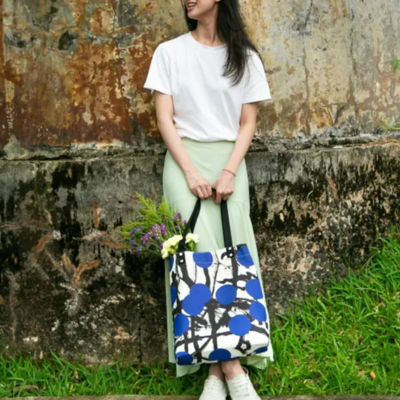 JOURNEY SOCIAL BLU COLLECTION - SOFT CANVAS TOTE BAG 3