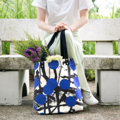 JOURNEY SOCIAL BLU COLLECTION - SOFT CANVAS TOTE BAG 4