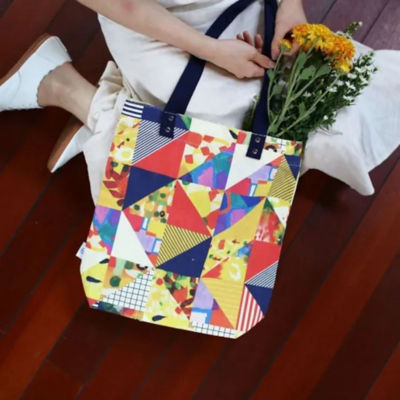 JOURNEY COLOURS OF LIFE COLLECTION - SOFT CANVAS TOTE BAG 3