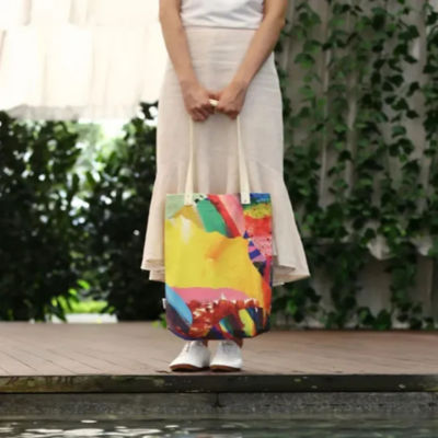 JOURNEY RAINBOW CONNECTION COLLECTION - SOFT CANVAS TOTE BAG 3