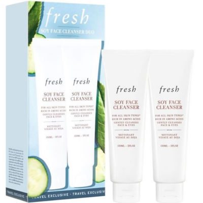 Buy FRESH Soy Face Cleanser Duo Online in Singapore | iShopChangi