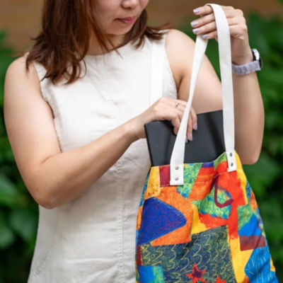 JOURNEY INSIDE OUT COLLECTION - SOFT CANVAS TOTE BAG 3