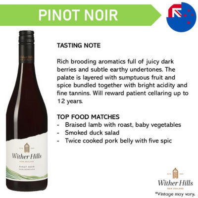 Wither Hills Marlborough Pinot Noir 4
