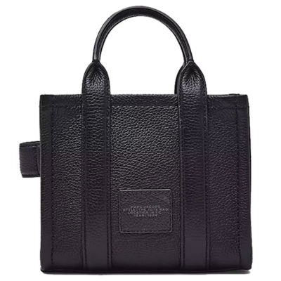 Buy MARC JACOBS The Leather Mini Tote Bag Black H053L01RE22 Online