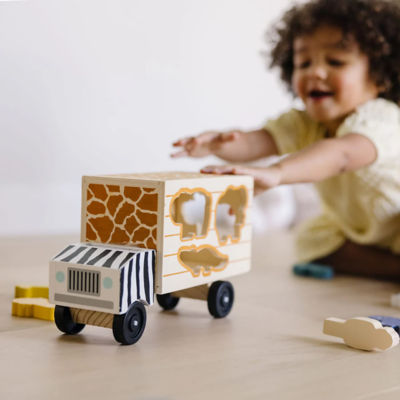 Melissa & Doug Animal Rescue Wooden Play Set 3