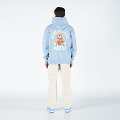 ACME DE LA VIE acmé de la vie TEDDY BEAR HOODIE SKYBLUE 5