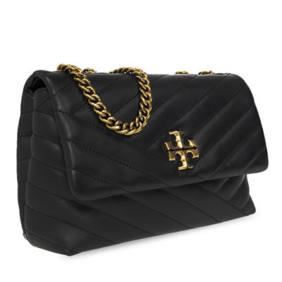 Buy TORY BURCH Kira Small Chevron Convertible Shoulder Bag Black